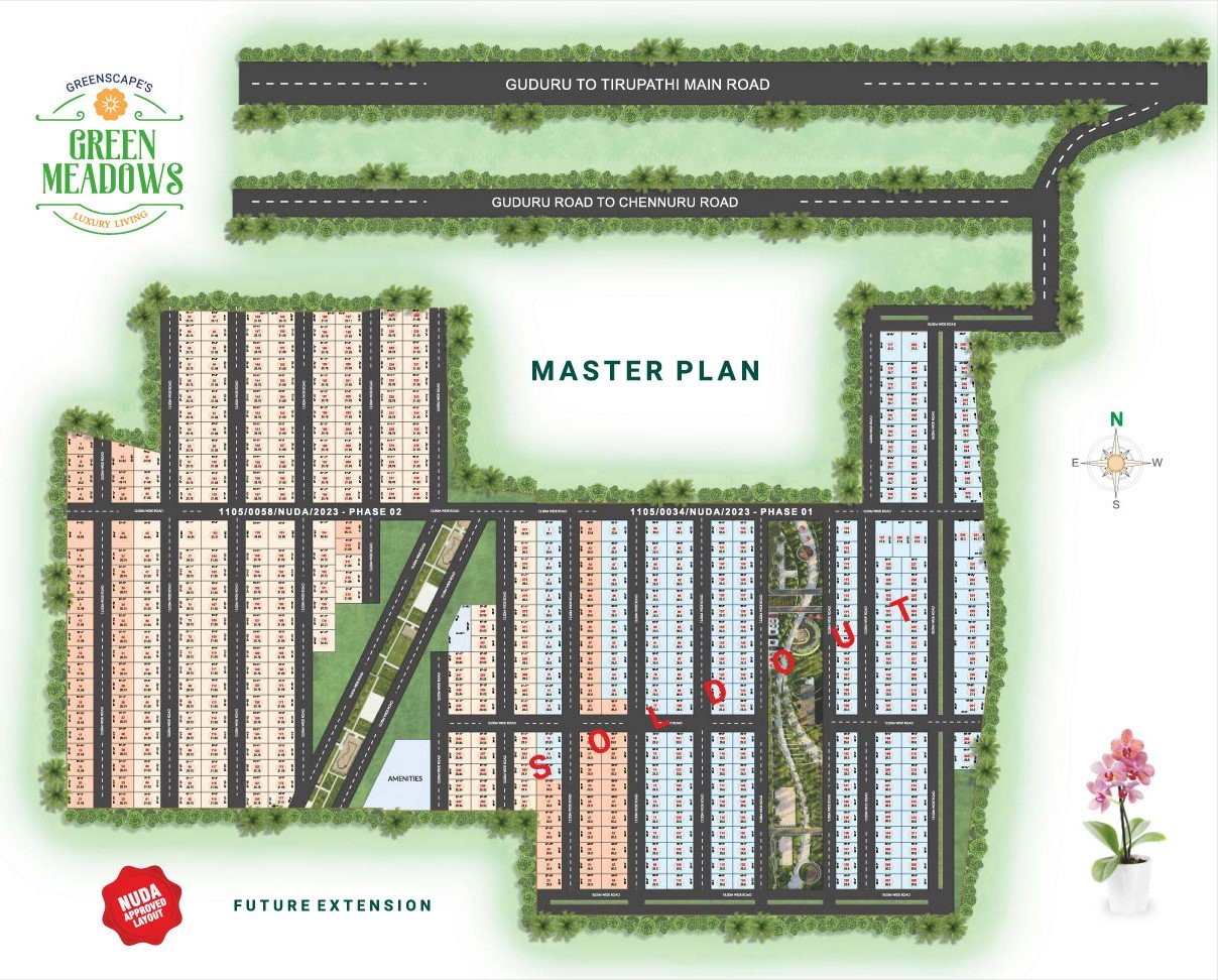 Green Meadows Master Plan 50 Acres